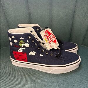 Vans Navy Snoopy High-Tops